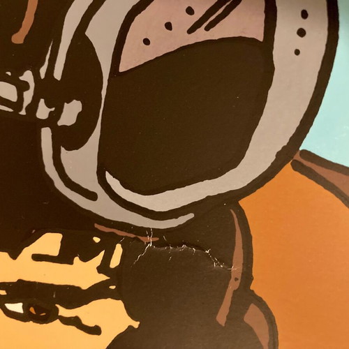 Hugo Pratt Corto Maltese 2 vintage silkscreen prints, 1990