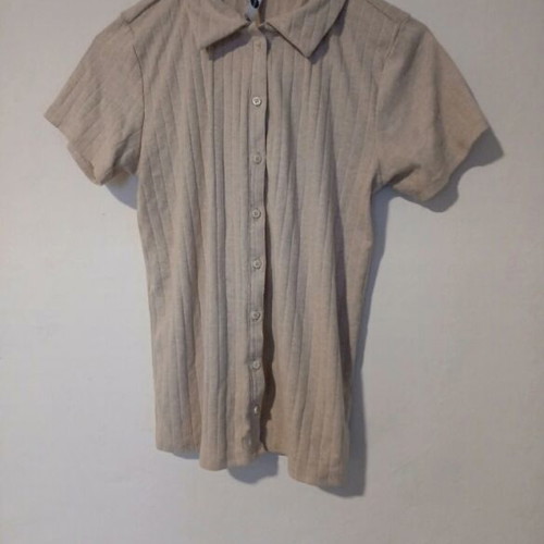 Blouse like new, beige, sizes XS and S