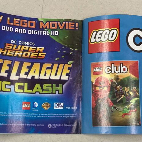 Lego 76054 Clash of the Heroes ONLY THE INSTRUCTION BOOK In good condition Price 2.50 Euros