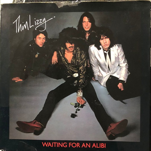 Thin Lizzy Waiting For An Alibi 7" vinyl single used, rock