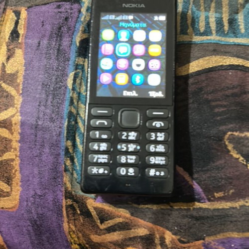 Nokia RM-1190 mobile phone used, black, dual SIM, up to 7.9 MP camera
