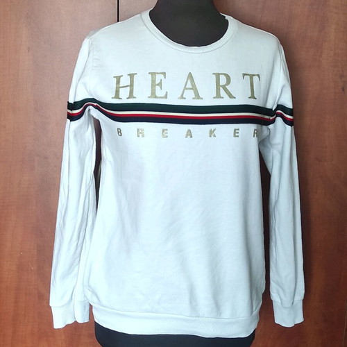White Pepper & Mint Heart Breaker sweatshirt like new