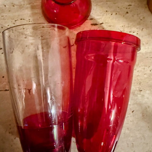 Campari Cocktail Shaker vintage like new by Guzzini