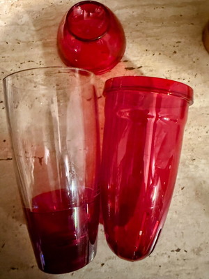 Campari Cocktail Shaker vintage like new by Guzzini