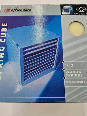 Plastic case for 10 CDs new with automatic ejection