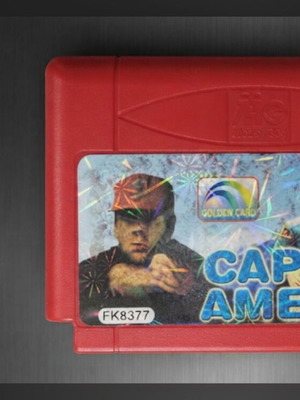 Captain America NES cartridge 8-bit game used