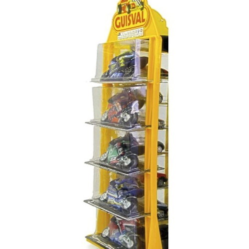 Guisval street motorcycles pack of 6 mini 1:22 scale