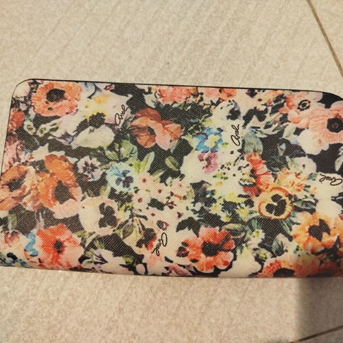 Axel wallet like new, multicolor, 11x21 cm