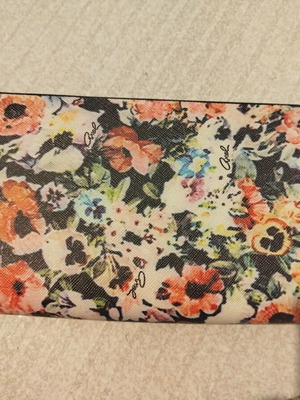 Axel wallet like new, multicolor, 11x21 cm