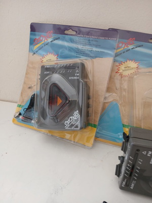 CROWN Sports All Weather AM/FM Stereo Radio Cassette Player New