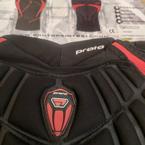 Proto chest protector for airsoft and paintball, new, size XS