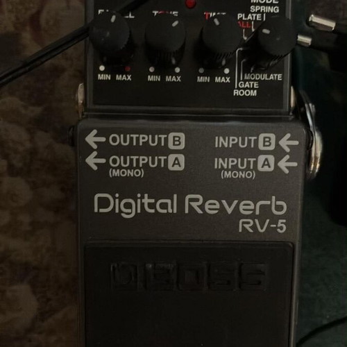 Boss RV-5 Digital Reverb πετάλι εφέ μεταχειρισμένο