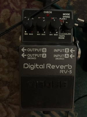 Boss RV-5 Digital Reverb πετάλι εφέ μεταχειρισμένο