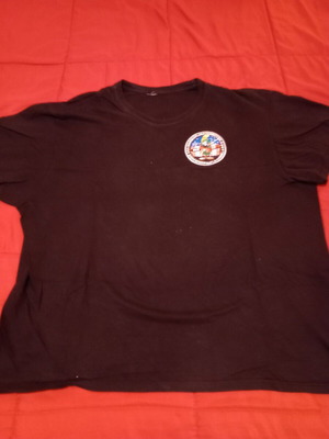 T shirt Mars Exploration used, size XXL, black
