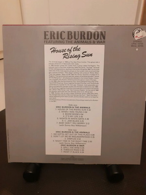 Eric Burdon vinyl used, rock