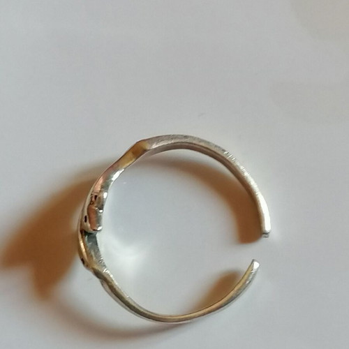 Silver 925 Dolphin Toe Ring new