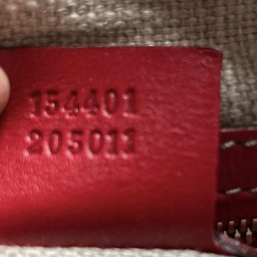 Gucci shoulder bag red like new