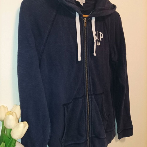 GAP hoodie used, blue, size S