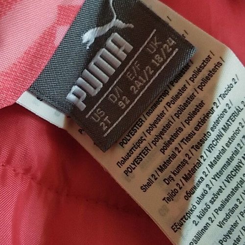 Puma reversible jacket for girl