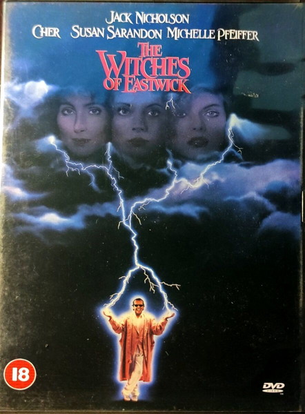 DVD THE WITCHES OF EASTWICK COMEDY/HORROR MOVIE WITH JACK NICHOLSON