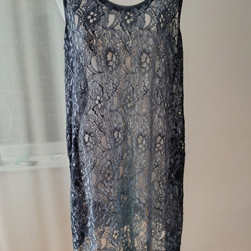 Simply Vera by Vera Wang Black Lace Dress Large like new
