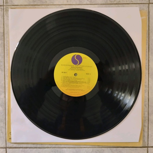 Renaissance Scheherazade and Other Stories vinyl record used, progressive rock