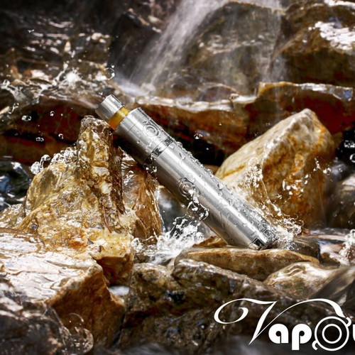 GP Paps tube mech mod από ανοξείδωτο ατσάλι σαν καινούργιο