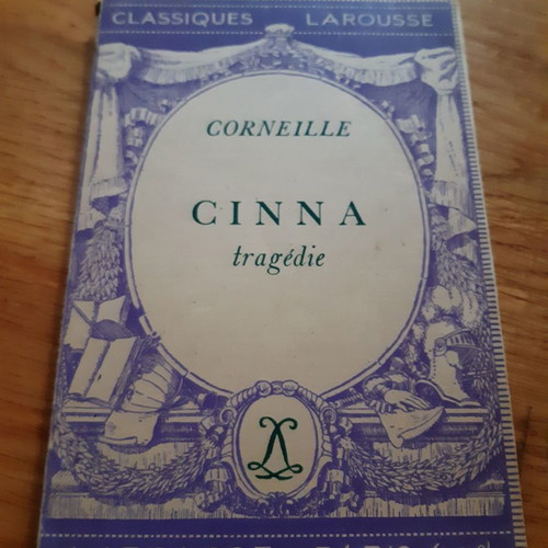 Corneille Cinna French book