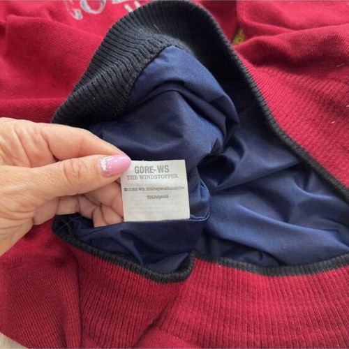 Vintage Belika Golfers Windstopper men's sweater red, like new, size 54