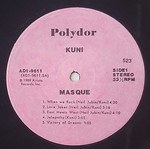 Kuni Masque 1986 LP metal vinyl