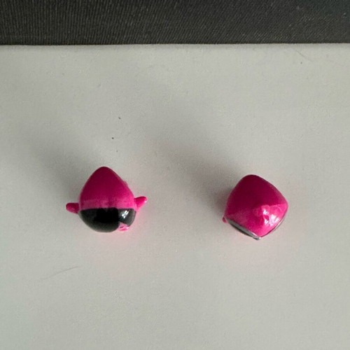 Gogo’s Crazy Bones pink mini figures alien monster set like new