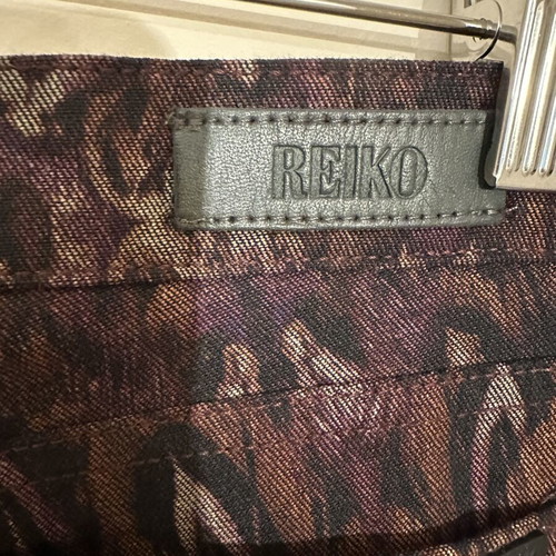 Reiko Courtney Skinny Pants printed, like new, size 27