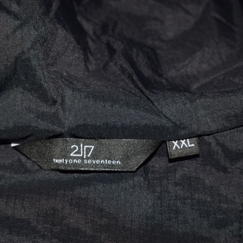 2117 of Sweden hybrid merino wool hoody men jacket size XXL like new, black