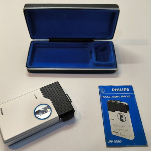 Philips Pocket Memo Special LFH 0095 voice recorder used, for repair or parts