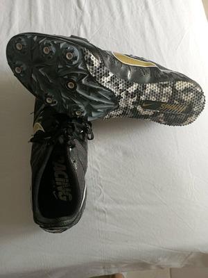 Nike racing shoes like new, size 43, black and multicolor