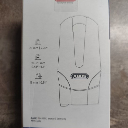 Abus Granit Quick Maxi Pro 37 Motorcycle Disc Lock new