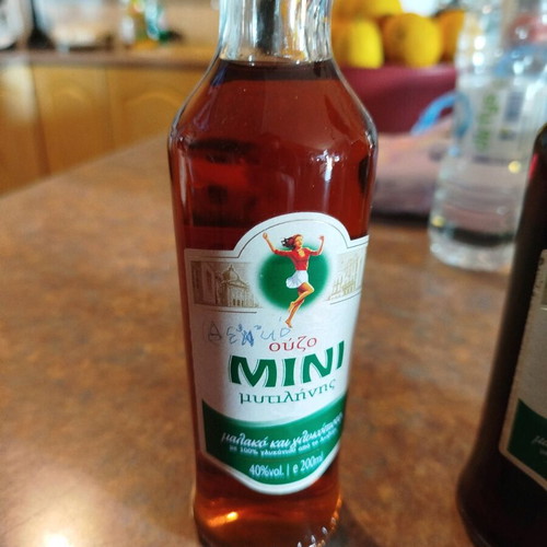 Various liqueurs used, all together, homemade