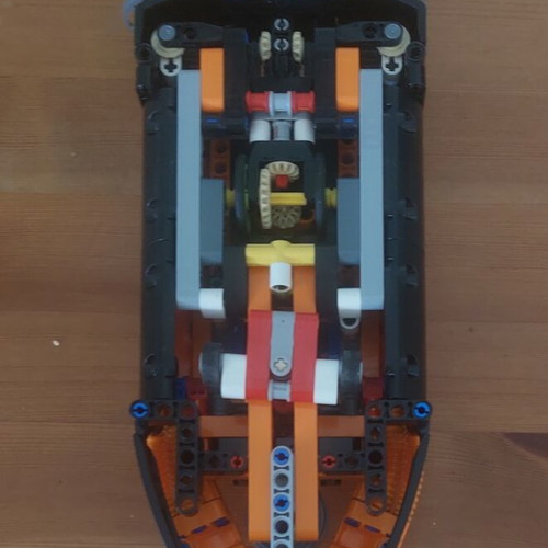 Lego Technic 42120 used, with instruction book
