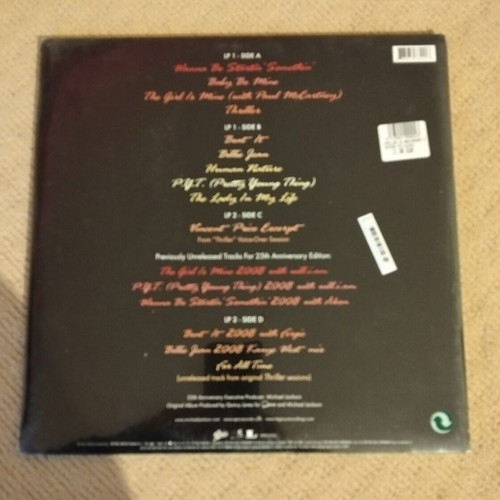 2LP Michael Jackson new sealed