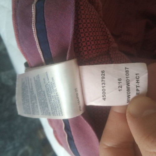 Tommy Hilfiger red pants used, size 34/34