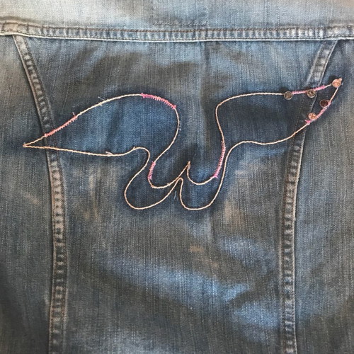 Replay jean jacket new, size M