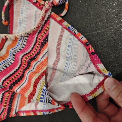 One-piece strapless swimsuit Club Neuf like new, multicolor, size S