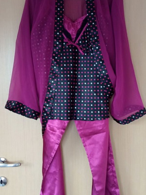 Mystico pajama set like new, size L, multicolor