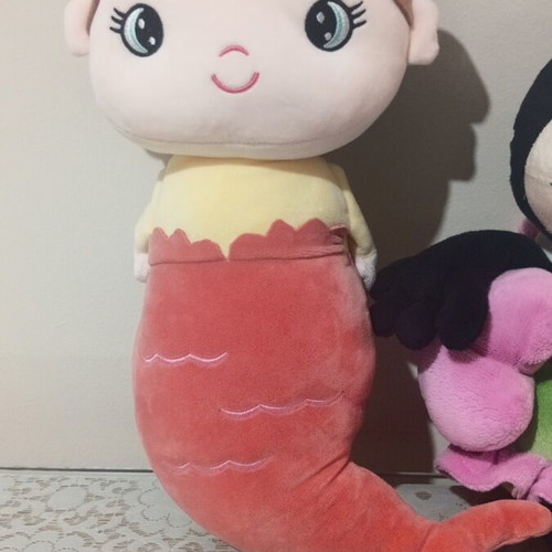 Plush mermaid and bee used, large size