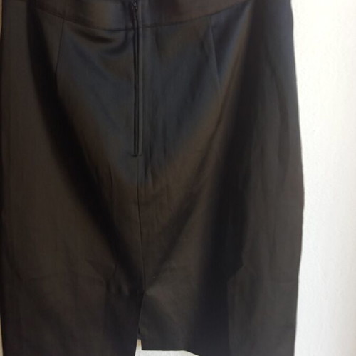 Satin mini skirt Court size 42 like new, black