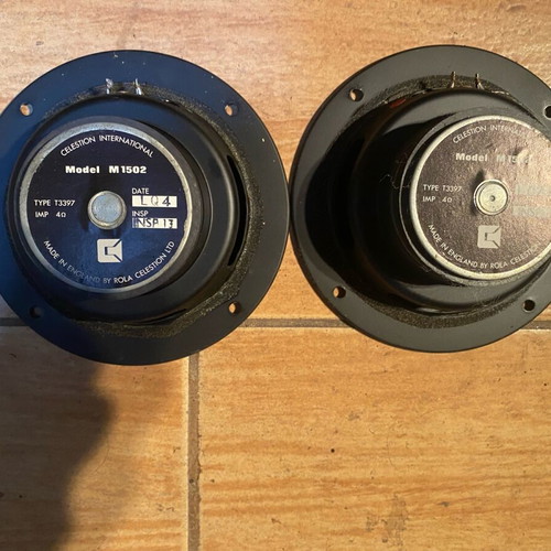 Celestion midrange M1502 pair used