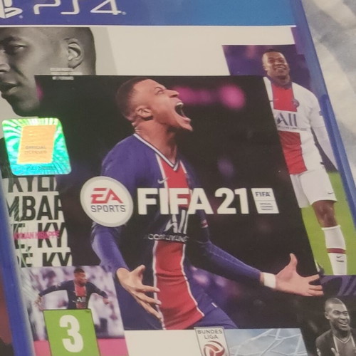 FIFA 21 PlayStation 4 game like new, sports genre