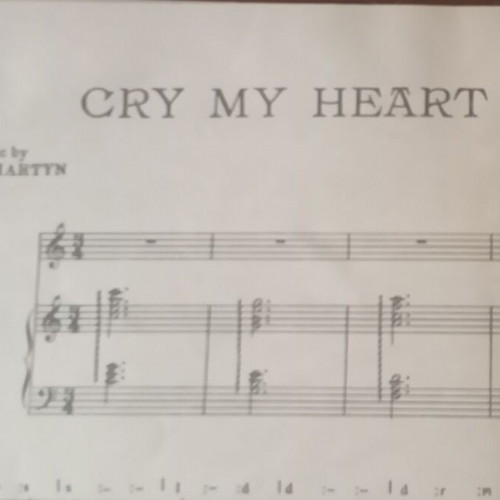 Vintage piano sheet music used with 8 songs The Magic of Mantovani