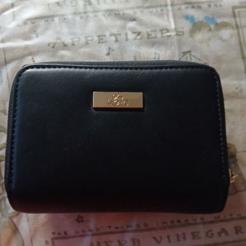 Veta black vintage wallet, like new