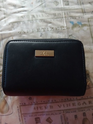 Veta black vintage wallet, like new